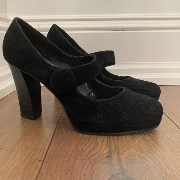 High heel black shoes - Picture 3 of 7